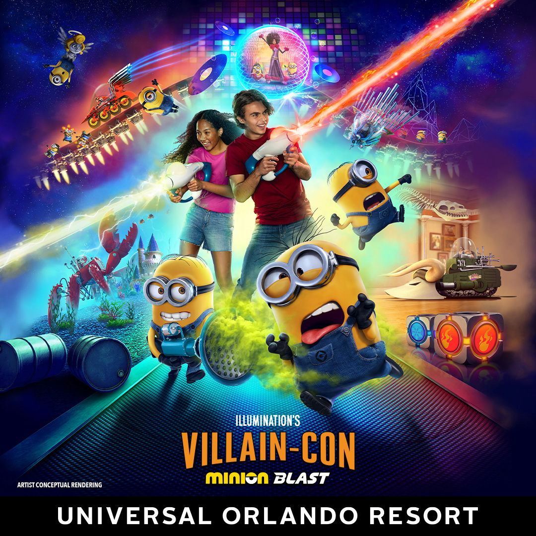 Official Grand Opening Date Set For Minions Land And VillainCon Minion